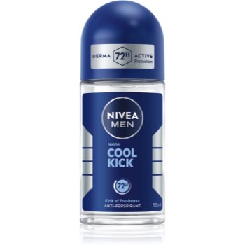 NIVEA MEN Cool Kick deodorant roll-on antiperspirant pentru barbati - imagine 2